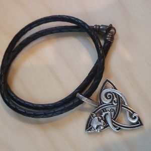 Celtic Cat Necklace